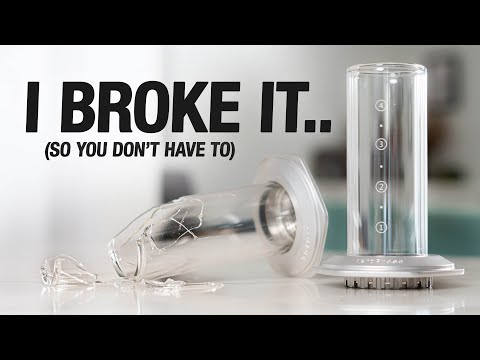 I Broke It.. (So You Don&#039;t Have To) - Glass AeroPress Premium Review