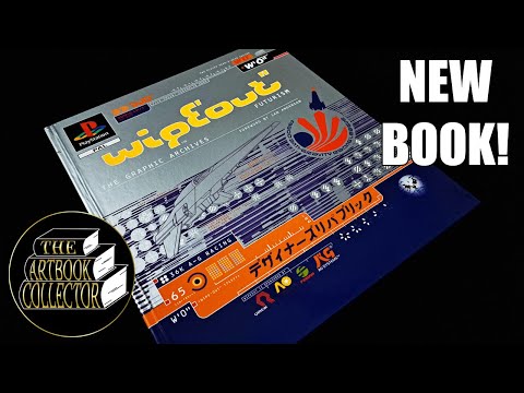 WipEout Futurism: The Graphic Archives - Book Flip Through