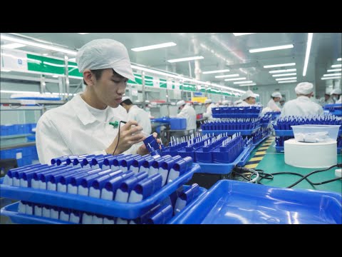 Interesting Disposable Vape Mass Production Process. Vape Manufacturing Factory