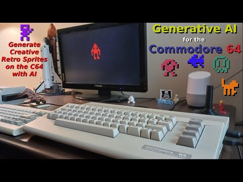 Commodore 64 AI Image Generator