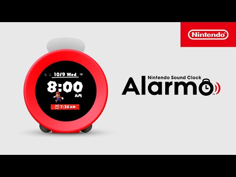 Nintendo Sound Clock: Alarmo – Announcement Trailer