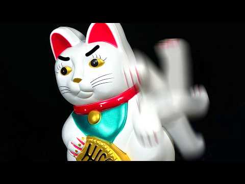 I Made a High-Speed Lucky Cat!