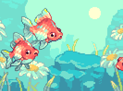 Pixel Fishes