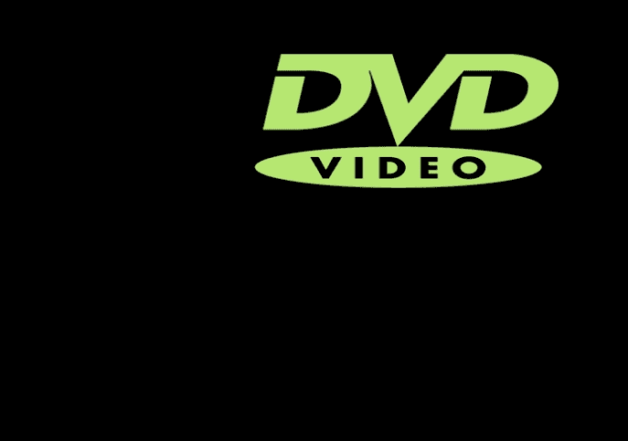 Bouncing DVD Logo Screensaver (10 hours NO LOOP)