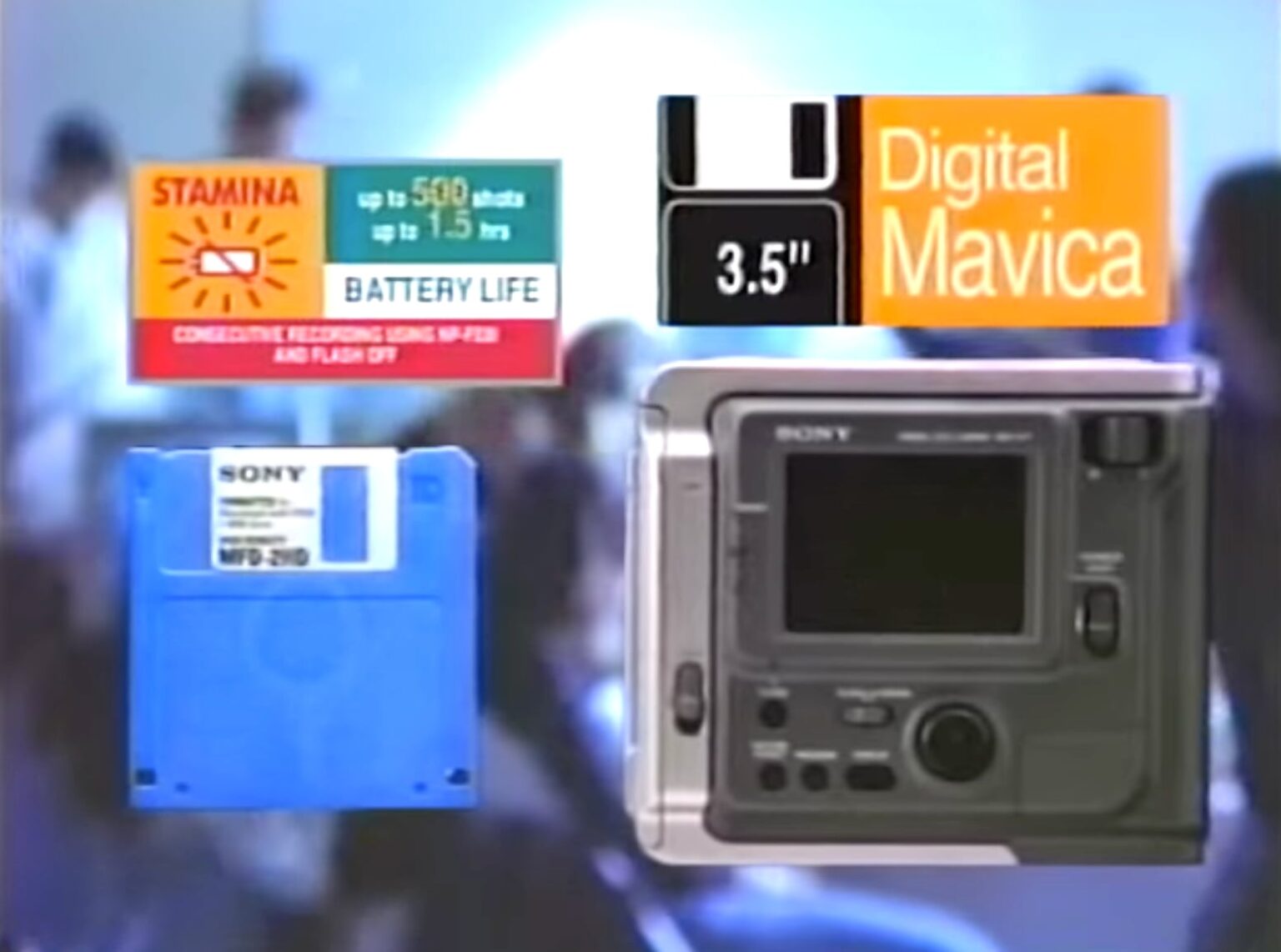 Sony once made a Floppy disk Camera