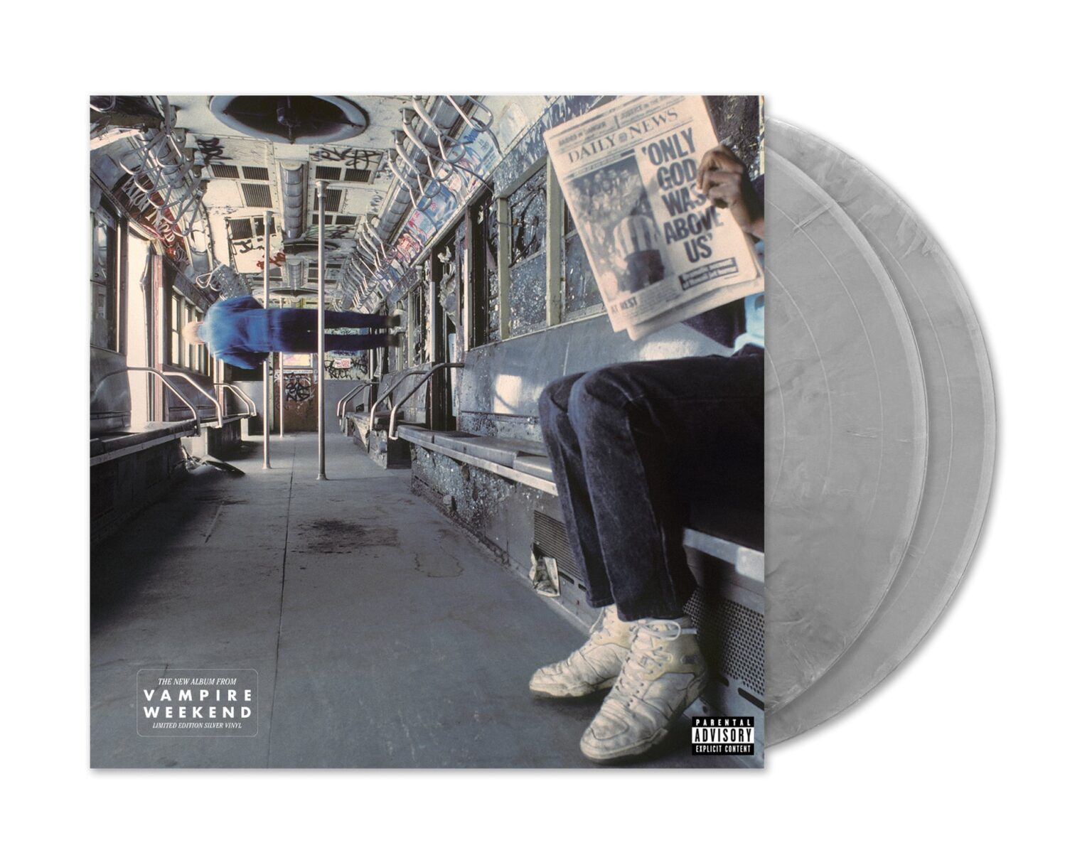 Vampire Weekend: ONLY GOD WAS ABOVE US (SILVER or CLEAR ) Vinyl